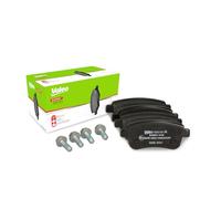 VALEO Imbottiture per freni Expert 302101A, Set di 4 imbottiture, Asse posteriore, Completamente dotato di accessori montati - Certificate ECE-R90