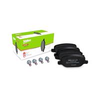 VALEO Imbottiture per freni Expert 302112A, Set di 4 imbottiture, Asse posteriore, Completamente dotato di accessori montati - Certificate ECE-R90