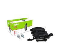 VALEO Imbottiture per freni Expert 302127A, Set di 4 imbottiture, Asse posteriore, Completamente dotato di accessori montati - Certificate ECE-R90