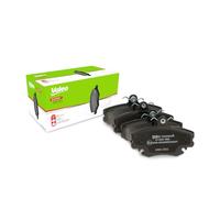 VALEO Imbottiture per freni Expert 302259A, Set di 4 imbottiture, Asse anteriore, Completamente dotato di accessori montati - Certificate ECE-R90