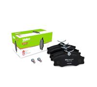 VALEO Imbottiture per freni Expert 302328A, Set di 4 imbottiture, Asse anteriore, Completamente dotato di accessori montati