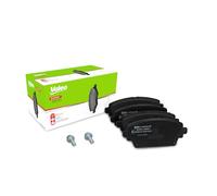 VALEO Imbottiture per freni Expert 302469A, Set di 4 imbottiture, Asse anteriore, Completamente dotato di accessori montati - Certificate ECE-R90