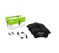 VALEO Imbottiture per freni Expert 302475A, Set di 4 imbottiture, Asse anteriore, Completamente dotato di accessori montati - Certificate ECE-R90