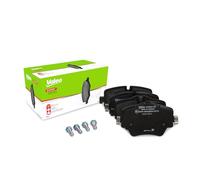 VALEO Imbottiture per freni Expert 302554A, Set di 4 imbottiture, Asse anteriore, Completamente dotato di accessori montati - Certificate ECE-R90