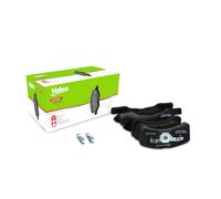 VALEO Imbottiture per freni Expert 302612A, Set di 4 imbottiture, Asse anteriore, Completamente dotato di accessori montati - Certificate ECE-R90