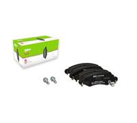 VALEO Imbottiture per freni Expert 302758A, Set di 4 imbottiture, Asse anteriore, Completamente dotato di accessori montati - Certificate ECE-R90