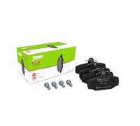 VALEO Imbottiture per freni Expert 302860A, Set di 4 imbottiture, Asse posteriore, Completamente dotato di accessori montati - Certificate ECE-R90