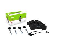 VALEO Imbottiture per freni Expert 302874A, Set di 4 imbottiture, Asse posteriore, Completamente dotato di accessori montati - Certificate ECE-R90