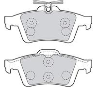 VALEO - Imbottiture per freni First - 301019 - Set di 4 imbottiture - Asse Posteriore - Completamente dotato di accessori montati.