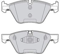VALEO - Imbottiture per freni First - 302132 - Set di 4 imbottiture - Asse Anteriore - Completamente dotato di accessori montati.