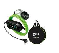 VALEO Ineez - 652118 - Caricabatterie Portatile per Veicoli ibridi elettrici o Plug-in con Borsa per Il Trasporto, Spina Domestica (Schuko, E/F) Fino a Tipo 2-3,7 kW - 5 Metri