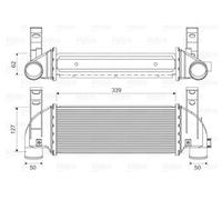 VALEO Intercooler Llk per Ford Transit Collegare P65_P70_P80_
