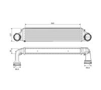 Valeo Intercooler Per BMW Serie 3 X3