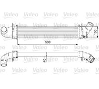 VALEO Intercooler Per Dacia Logan MCV KS_ FS_ US_ Renault LS_