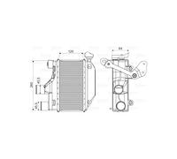 Valeo Intercooler, Raffreddamento Motore 818362 | Compatibile con: TOYOTA COROLLA, COROLLA Kombi, COROLLA Stufenheck