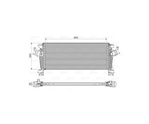 Valeo Intercooler, Raffreddamento Motore 818566