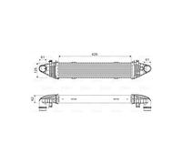 Intercooler VALEO 818616