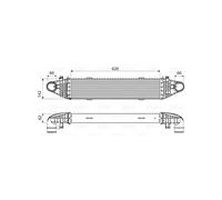 Valeo Intercooler, Raffreddamento Motore 818617