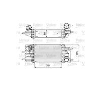 Valeo Intercooler, Raffreddamento Motore 818666