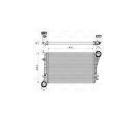 VALEO 818675 Intercooler