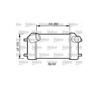 Valeo Intercooler, Raffreddamento Motore 818826 | Compatibile con: LAND ROVER DEFENDER Cabrio, LAND DEFENDER Station Wagon, LAND DISCOVERY I