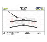 VALEO INTERNAZIONALE SILENCIO WIPER FB OE LHD VF956 KIT