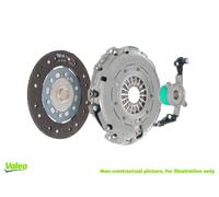 Valeo Kit frizione 834700 per FIAT – Kit 3p (CSC) con tecnologia di auto-regolazione (SAT)