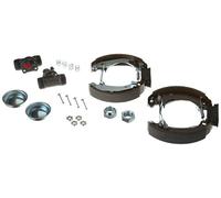 VALEO Kit freno a tamburo 554661 - ganasce posteriori Ø180 mm 32 mm per Peugeot 106