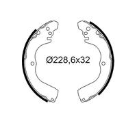Valeo Kit Ganasce Freno 564287