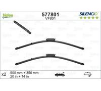 Valeo Lama Tergicristallo Smart Forfour Silencio 14-22 OEM 577801