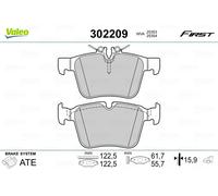 VALEO Pastiglie Bremsbelegsatz Posteriore per Mercedes-Benz Modello T