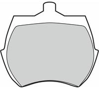 Valeo Pastiglie Freni a Disco per Veicoli di Varie Marche WVA 20038 AP-Lockheed