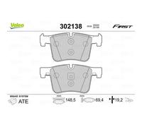 VALEO Pastiglie Freno Bremsbelegsatz Frontale per BMW X3 3er Touring