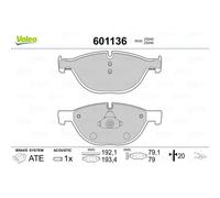 VALEO Pastiglie Freno Bremsbelegsatz Frontale Sistema Teves per BMW 5er Touring