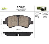 VALEO Pastiglie Freno Bremsbelegsatz Posteriore per Ford Tourneo Custom Bus