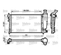 VALEO Radiatore Acqua Motore Alluminio per Peugeot 106 II 1A_1C_1.1i 1.4i 1.6i