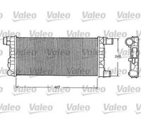 Valeo Radiatore acqua motore AHE 109.001/A Fiat Seicento Elettrica 21 kW 29 CV