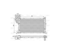 Valeo Radiatore, Raffreddamento Motore 701589 | Compatibile con: MERCEDES-BENZ SPRINTER 2-t Bus, SPRINTER 2-t Kasten, SPRINTER 2-t Pritsche/Fahrgestell, SPRINTER 3-t Bus