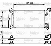VALEO 734711 Radiatore motore