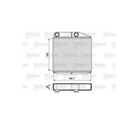 VALEO Scambiatore calore, Riscaldamento abitacolo 811502 | Compatibile con: ABARTH GRANDE PUNTO, PUNTO, PUNTO EVO, ALFA ROMEO MITO, CITROËN NEMO Großraumlimousine