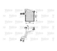 VALEO Scambiatore Di Calore Radiatore Per VW Golf Plus 1.4 TSI Jetta IV 1.2