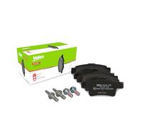Valeo Set di 4 Pastiglie Freno Expert 302214A, Asse Posteriore