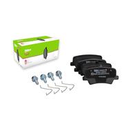 Valeo Set di 4 Pastiglie Freno Expert 302927A, Asse Posteriore
