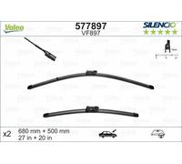 Lama Del Tergicristallo Jaguar I-Pace 15-22 (577897) OEM Valeo