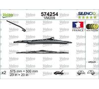 VALEO SILENCIO Tergicristalli per BMW 3 Sedan (E46)