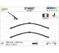 VALEO SILENCIO Tergicristalli per BMW X3 (F25)