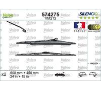 VALEO SILENCIO Tergicristalli per RENAULT MEGANE II (BM0/1, CM0/1)