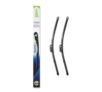 VALEO Silencio Tergicristalli VF302 Kit di Spazzole tergicristallo originali Flat Blade ad Alte Prestazioni, Maggior Visibilità su Strada 550mm/550mm Anteriore Confezione da 2 574303