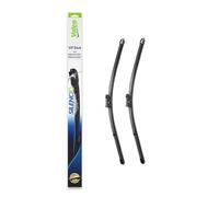 VALEO Silencio Tergicristalli VF344 Kit di Spazzole tergicristallo originali Flat Blade ad Alte Prestazioni, Maggior Visibilità su Strada 550mm/550mm Anteriore Confezione da 2 574744