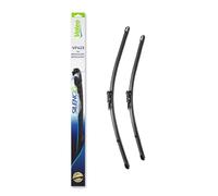 VALEO Silencio Tergicristalli VF423 Kit di Spazzole tergicristallo originali Flat Blade ad Alte Prestazioni, Maggior Visibilità su Strada 650mm/600mm Anteriore Confezione da 2 574361